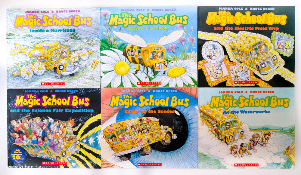 The Magic School Bus 魔法校車。自然科學繪本讀本有聲書系列